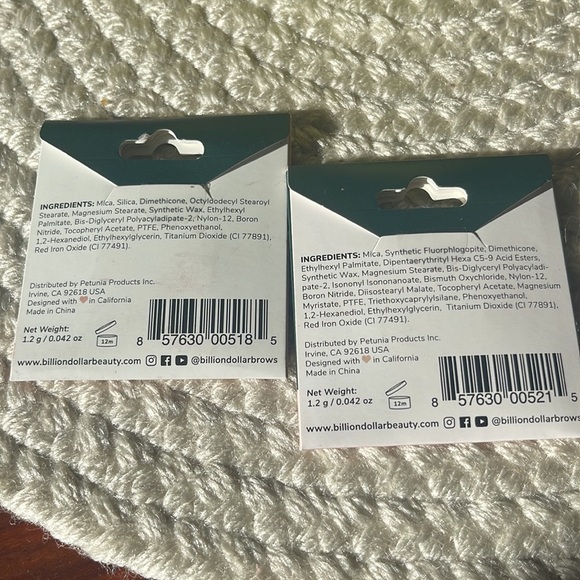 Billion Dollar Beauty Matte & Shimmer Eyeshadow Pan Set Shade Moon & Sunset bdb - Picture 4 of 8